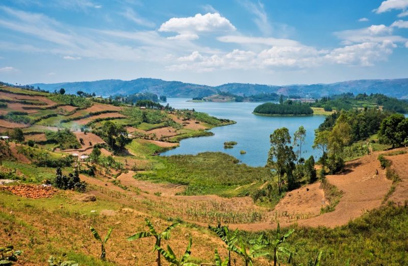 Lake Kivu, Africa