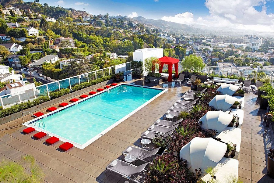 The Best Hotels Pool Scenes in Los Angeles
