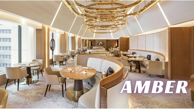 Amber Sophisticated Hong Kong Restaurant for Modern Cuisine